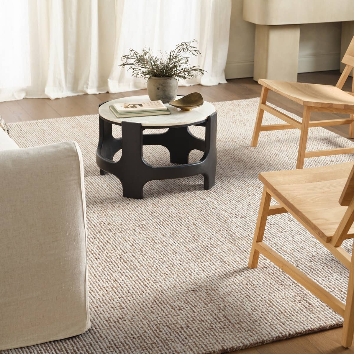Sublime Texture Korvain SBL01 Yellow/Ivory Rug - Chapin Furniture