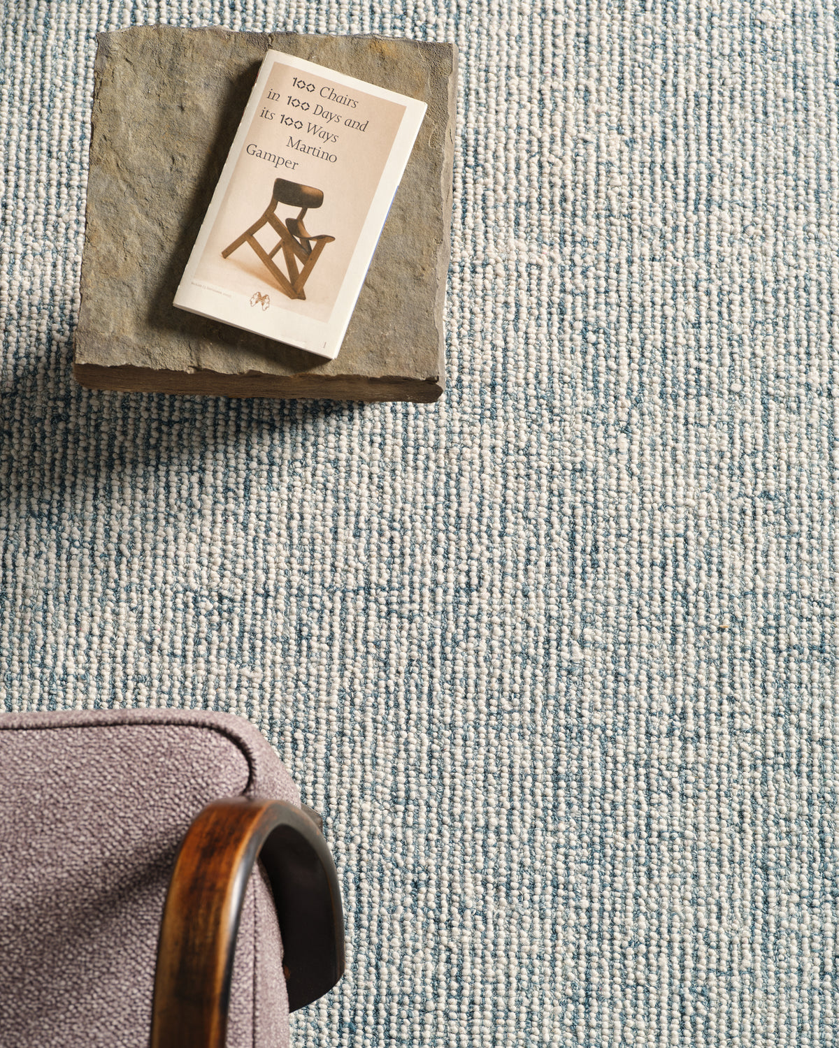 Sublime Texture Korvain SBL02 Blue/Ivory Rug - Chapin Furniture