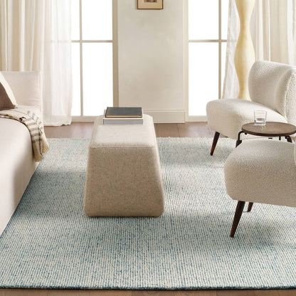 Sublime Texture Korvain SBL02 Blue/Ivory Rug - Chapin Furniture
