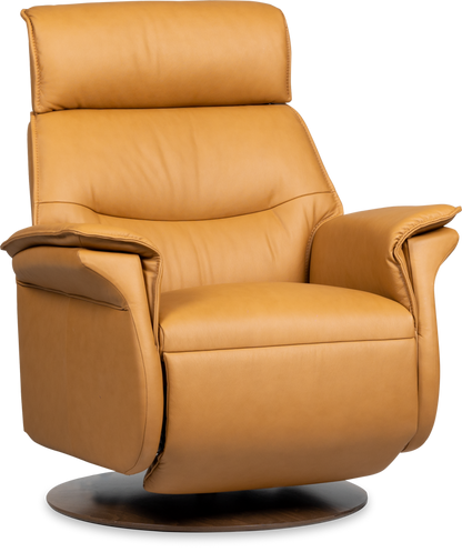 IMG Sedona NexGen Relaxer Recliner Chair with Ergo Zero Gravity- Nature Leather - Chapin Furniture