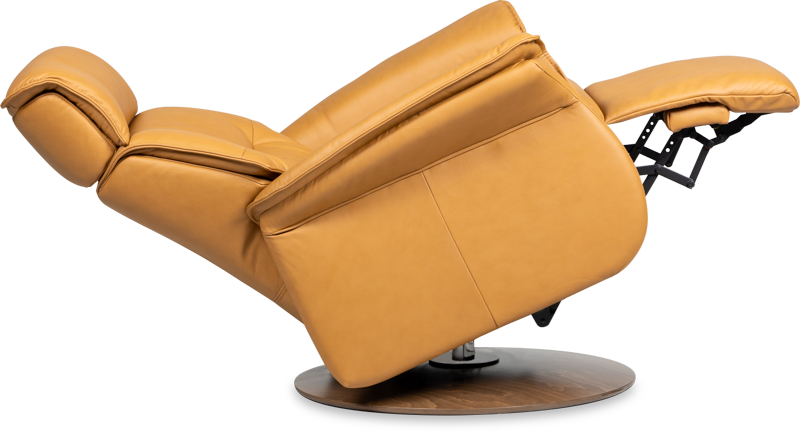 IMG Sedona NexGen Relaxer Recliner Chair with Ergo Zero Gravity- Nature Leather - Chapin Furniture