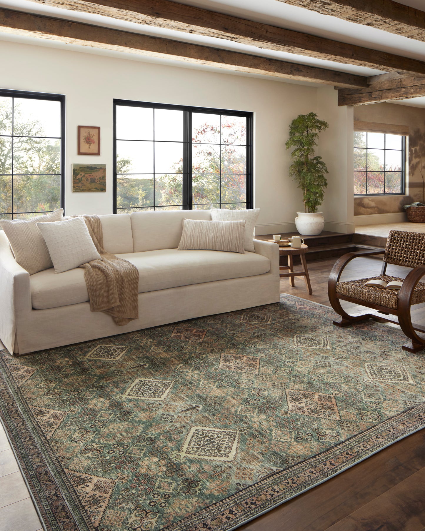 Magnolia Home Sinclair 03 Turquoise / Multi - Chapin Furniture