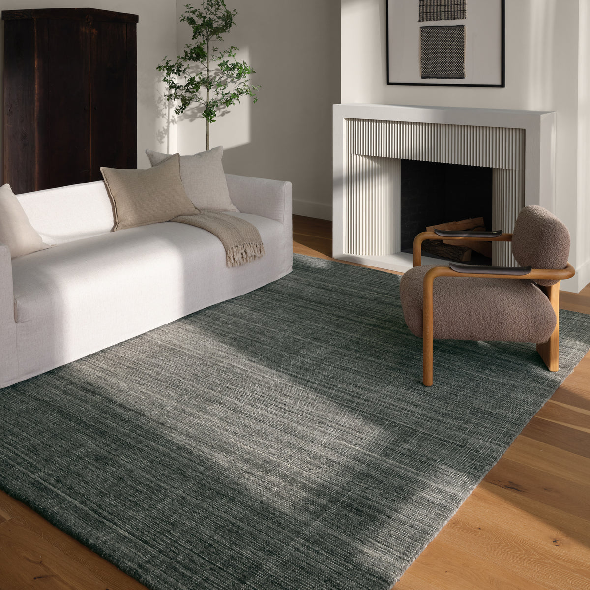 Solon Hued SLO01 Gray Rug - Chapin Furniture