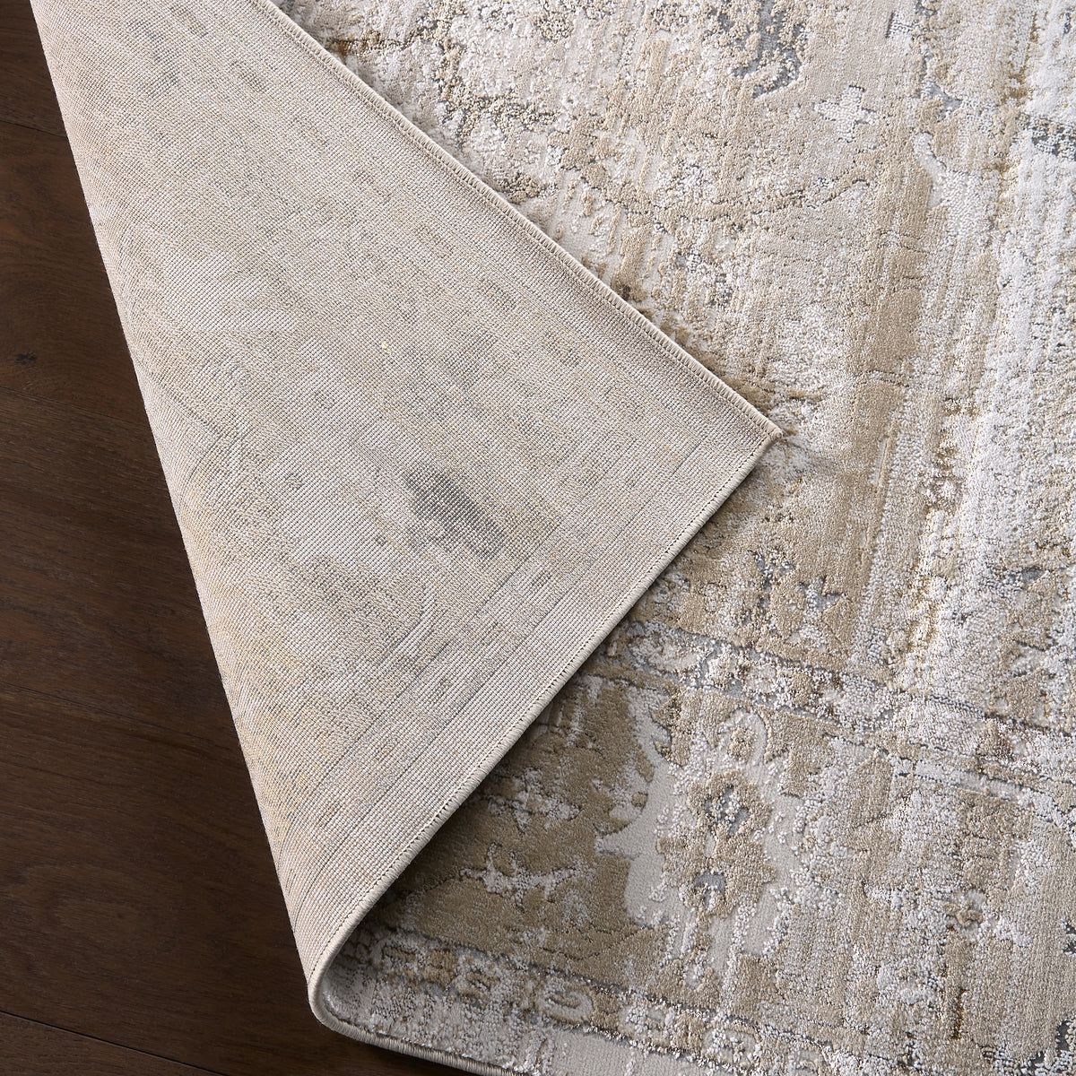 Sinclaire Tajsa SNL02 Gray/Gold Rug - Chapin Furniture