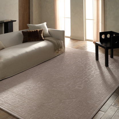 Serenita Beyza SRE01 Ivory/White Rug - Chapin Furniture