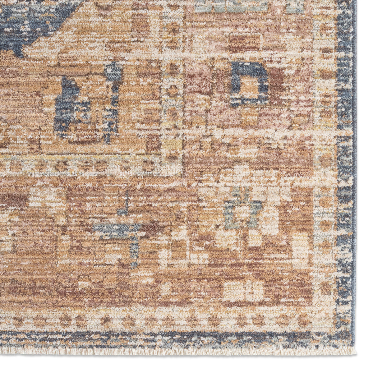 Stone Meadow Jia STN01 Tan/Blue Rug - Chapin Furniture