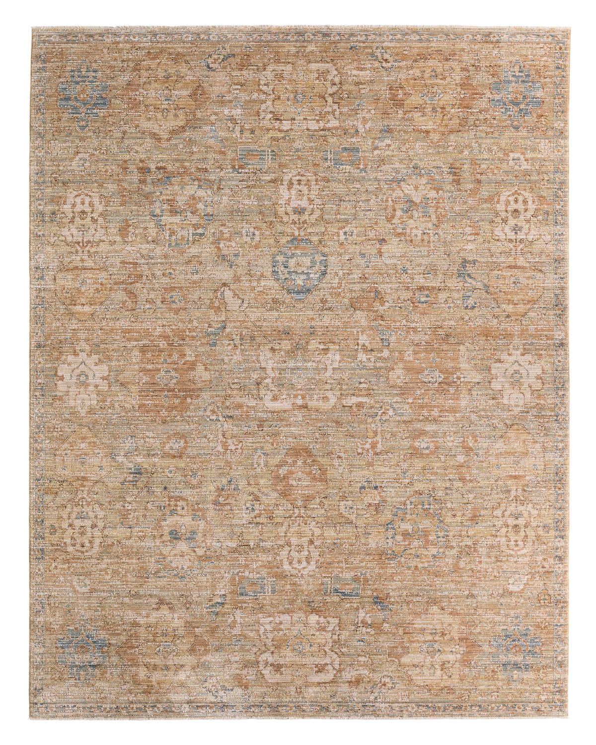 Stone Meadow Valdora STN04 Tan/Blue Rug - Chapin Furniture