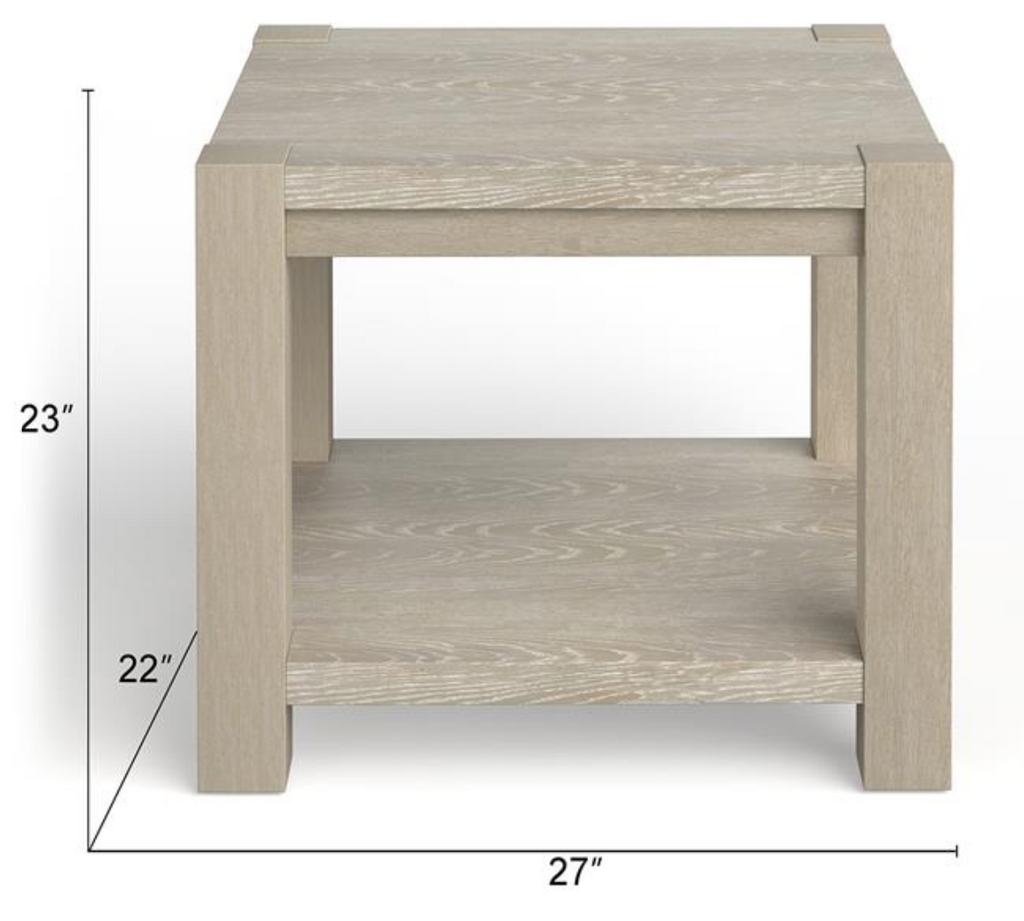 Burgess Rectangular End Table - Chapin Furniture