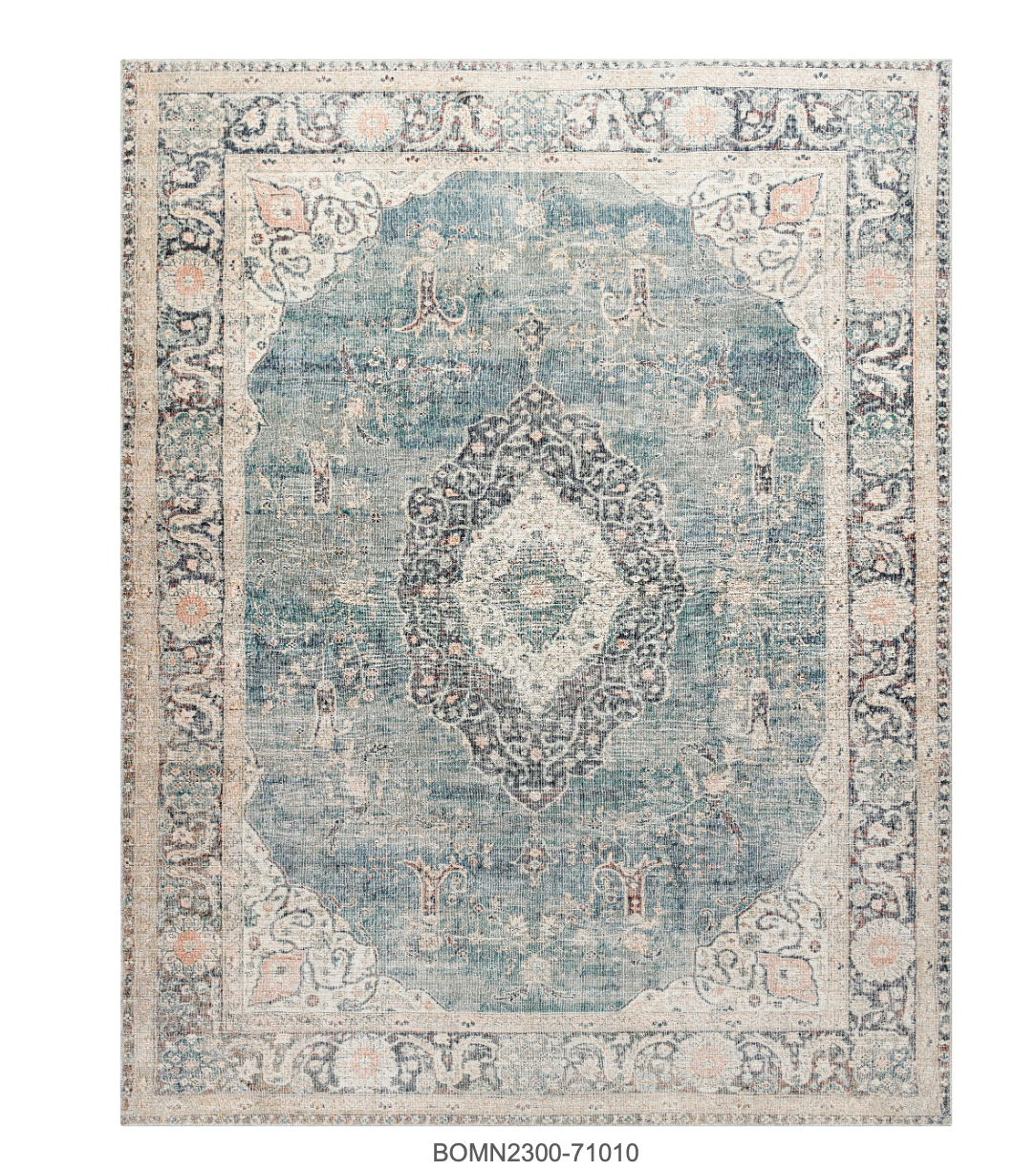 Becki Owens Marlene Rug- Blue/Cream 2300 - Chapin Furniture