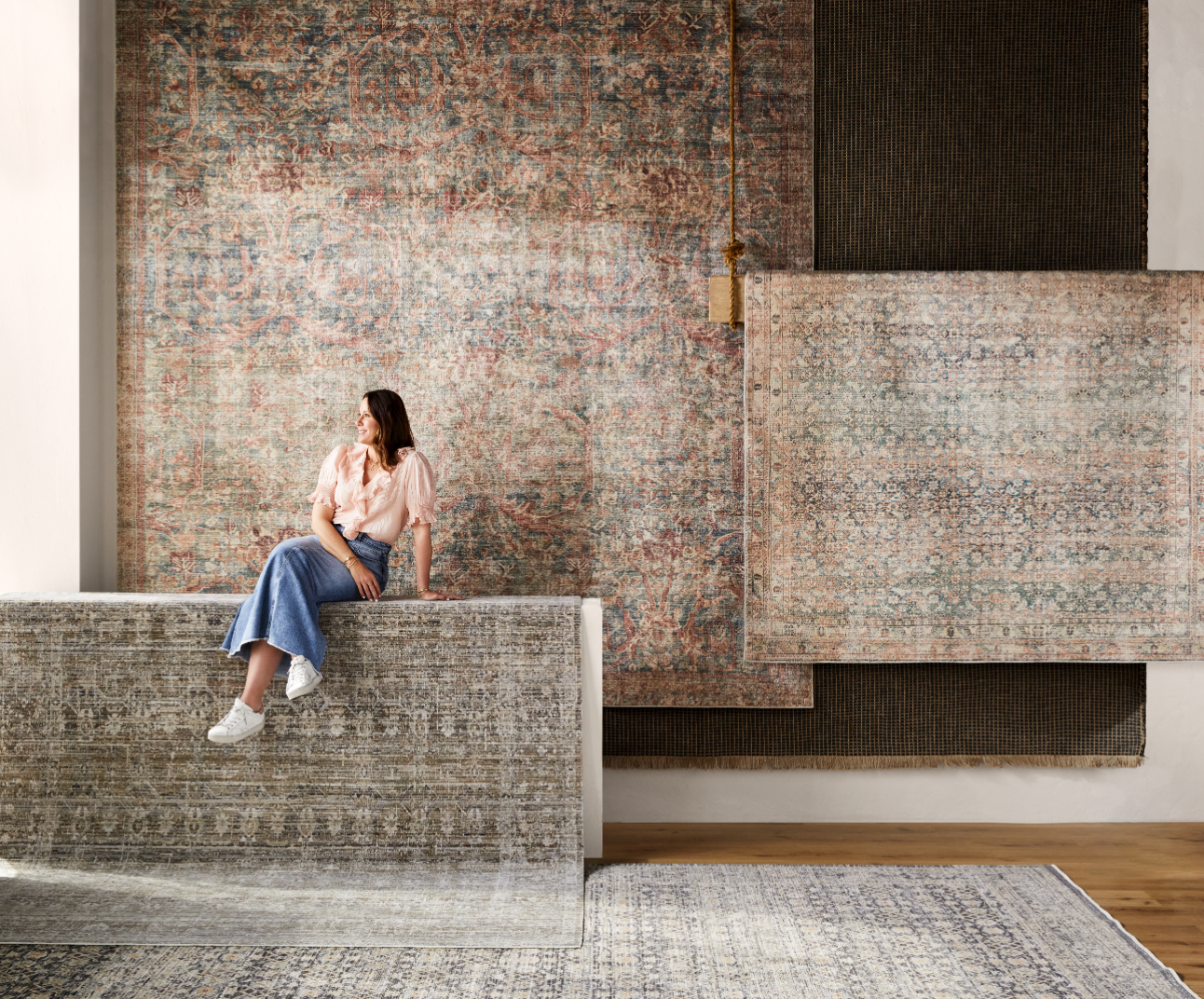 Becki Owens Marlene Rug- Green/Beige 2302 - Chapin Furniture