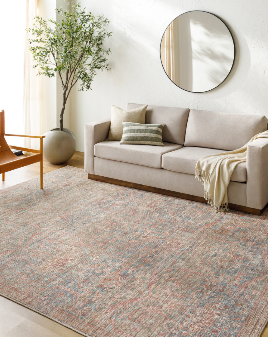 Becki Owens Marlene Rug- Charcoal/Olive Green 2305 - Chapin Furniture