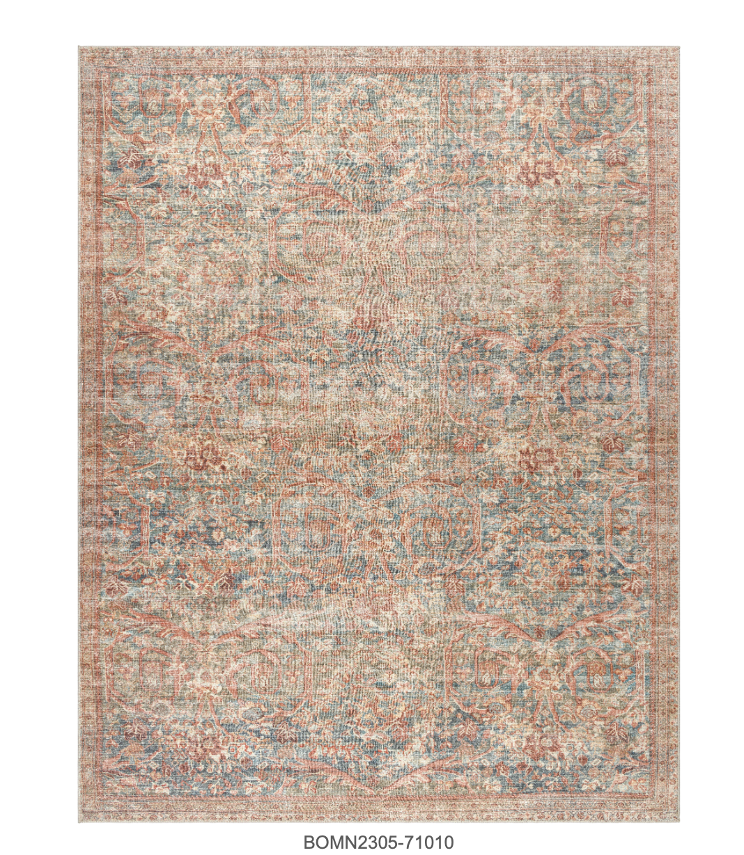Becki Owens Marlene Rug- Charcoal/Olive Green 2305 - Chapin Furniture