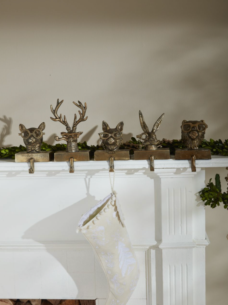 E + E Eloise the Fox Stocking Holder - Chapin Furniture