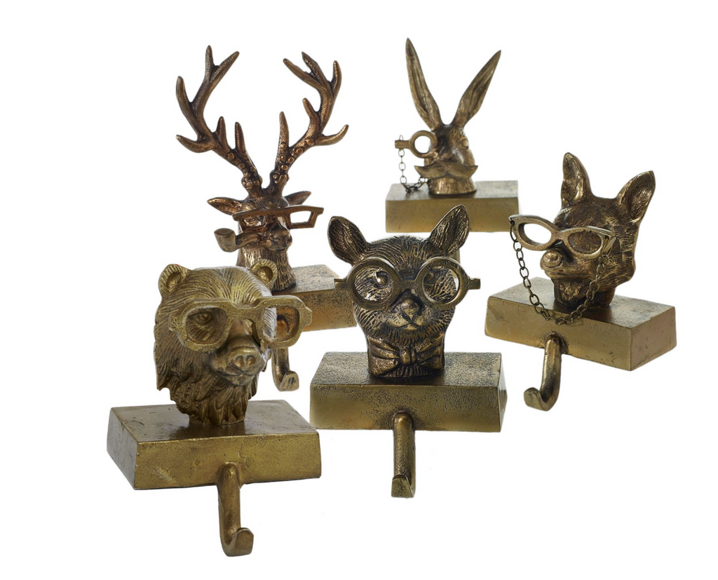 E + E Frankie the Stag Stocking Holder - Chapin Furniture