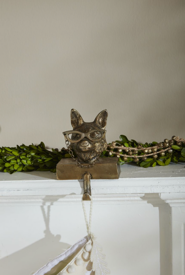 E + E Eloise the Fox Stocking Holder - Chapin Furniture