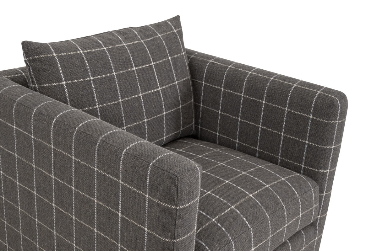 Siena Plinth Base Swivel Club Chair
