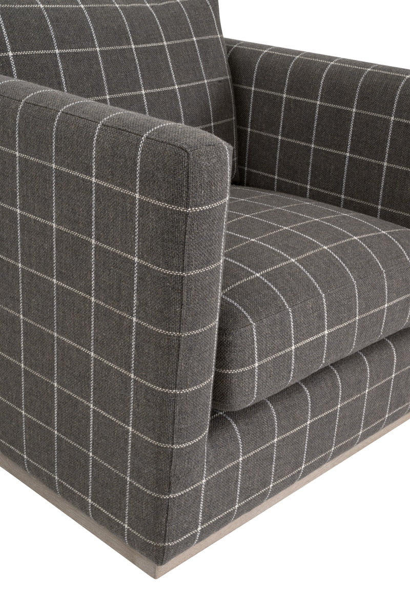 Siena Plinth Base Swivel Club Chair