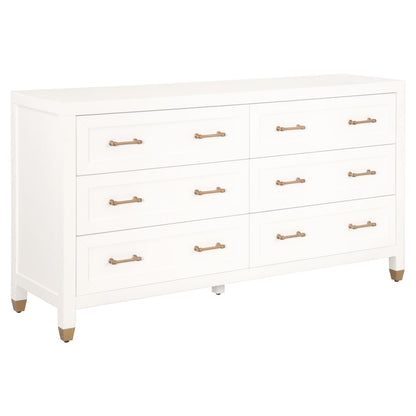 Stella 6 Drawer Double Dresser - Chapin Furniture
