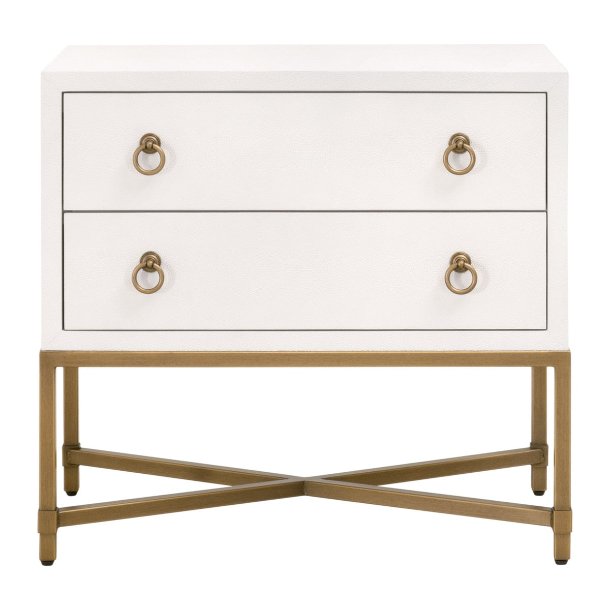 Strand Shagreen Two Drawer Nightstand - Chapin Furniture