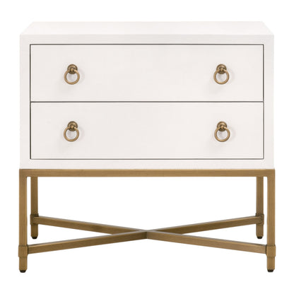Strand Shagreen Two Drawer Nightstand - Chapin Furniture