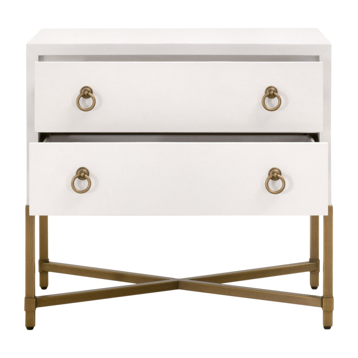 Strand Shagreen Two Drawer Nightstand - Chapin Furniture