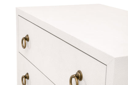 Strand Shagreen Two Drawer Nightstand - Chapin Furniture
