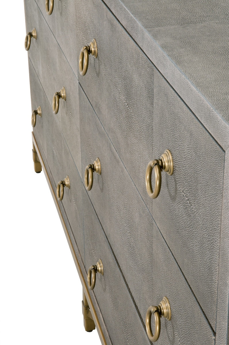 Strand Shagreen 6-Drawer Double Dresser - Chapin Furniture