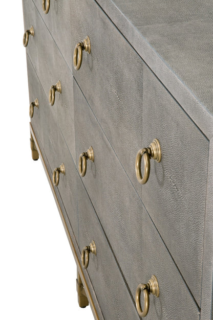 Strand Shagreen 6-Drawer Double Dresser - Chapin Furniture
