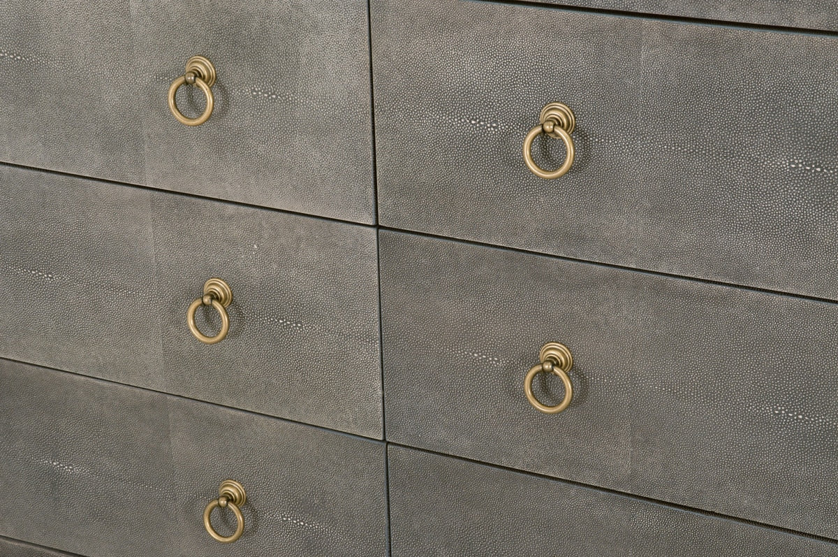 Strand Shagreen 6-Drawer Double Dresser - Chapin Furniture