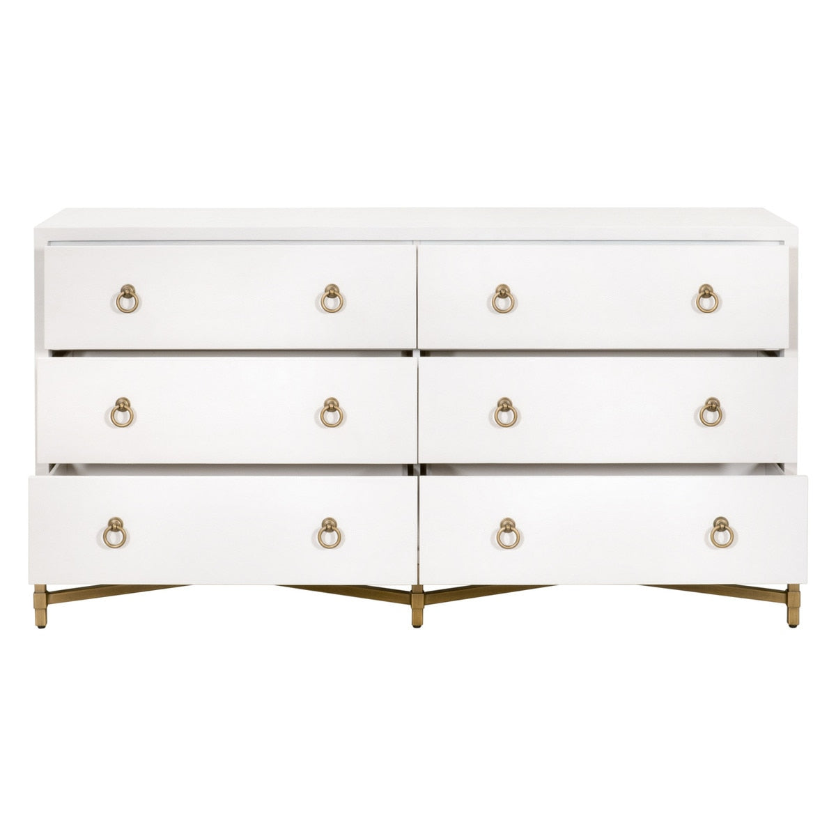 Strand Shagreen 6-Drawer Double Dresser - Chapin Furniture