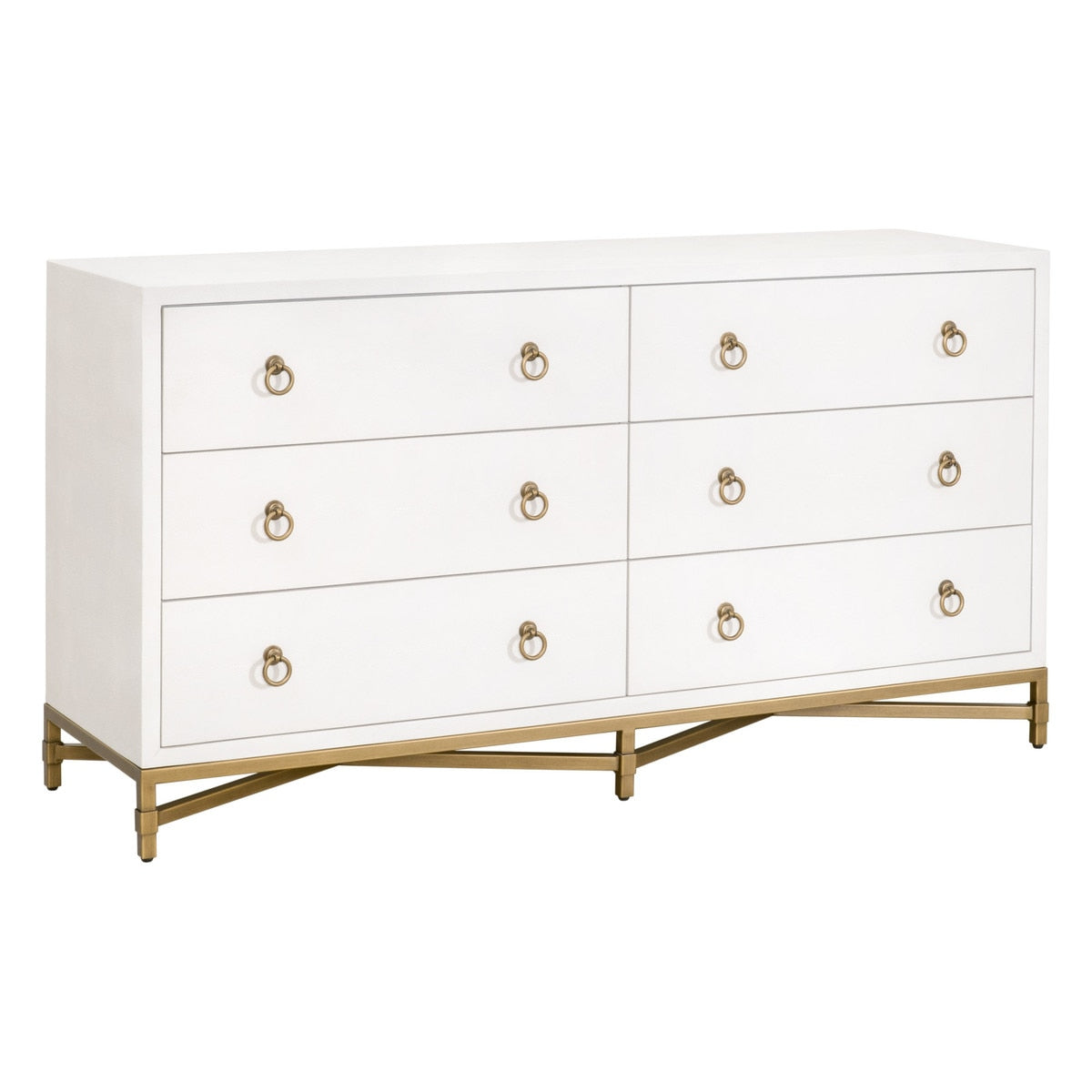 Strand Shagreen 6-Drawer Double Dresser - Chapin Furniture