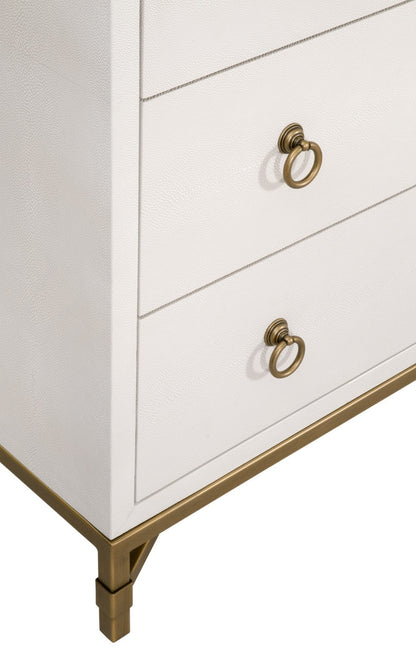 Strand Shagreen 6-Drawer Double Dresser - Chapin Furniture