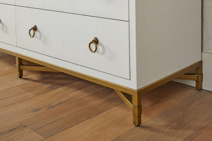 Strand Shagreen 6-Drawer Double Dresser - Chapin Furniture