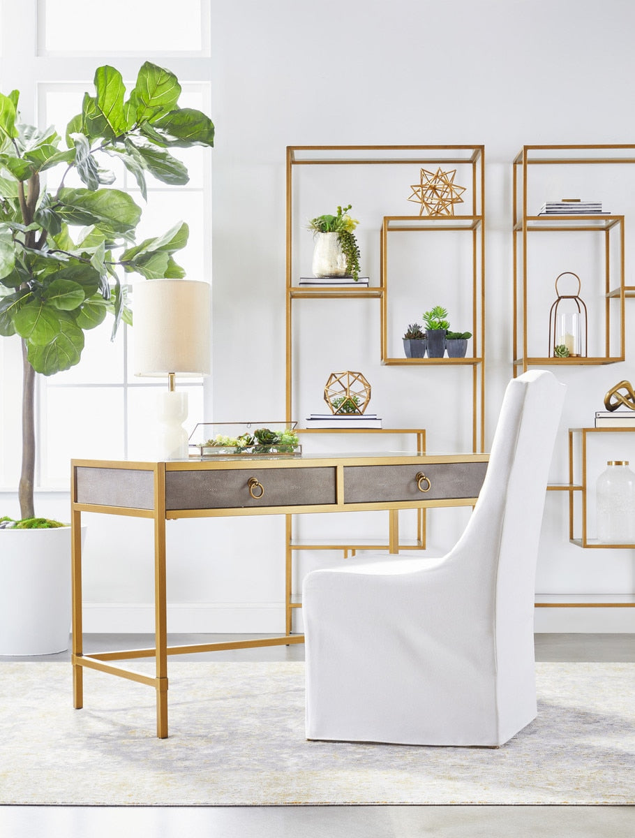 Stand Shagreen Desk - Chapin Furniture