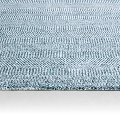 Trendier Minuit TEI03 Ivory/Dark Blue Rug - Chapin Furniture