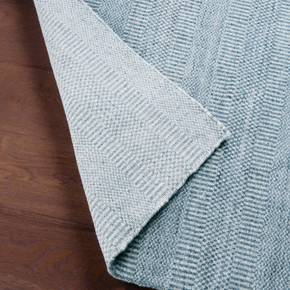 Trendier Minuit TEI03 Ivory/Dark Blue Rug - Chapin Furniture