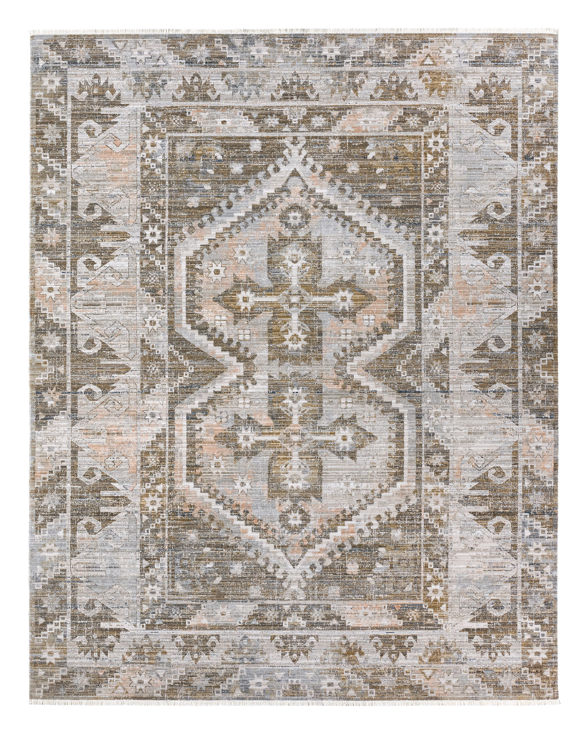 Tejal Positano TEJ01 Green/Tan Rug - Chapin Furniture