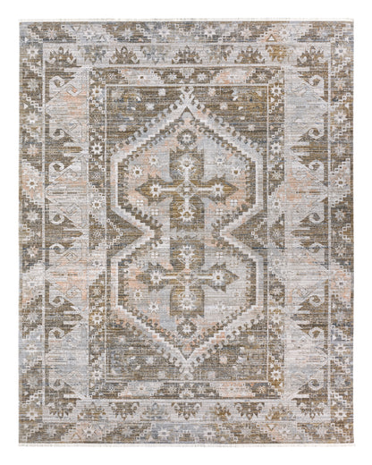 Tejal Positano TEJ01 Green/Tan Rug - Chapin Furniture