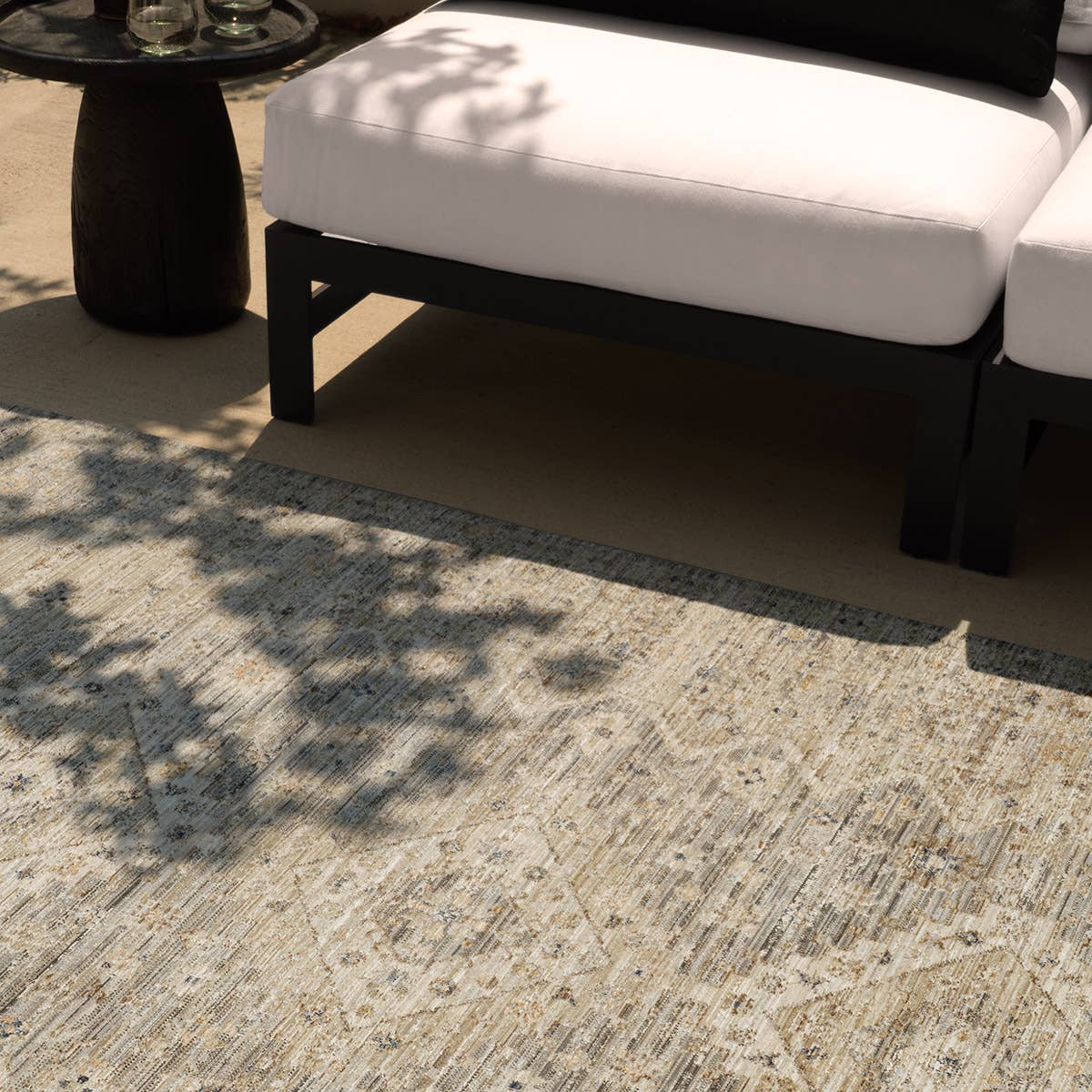 Tejal Lave TEJ02 Tan/Gray Rug - Chapin Furniture