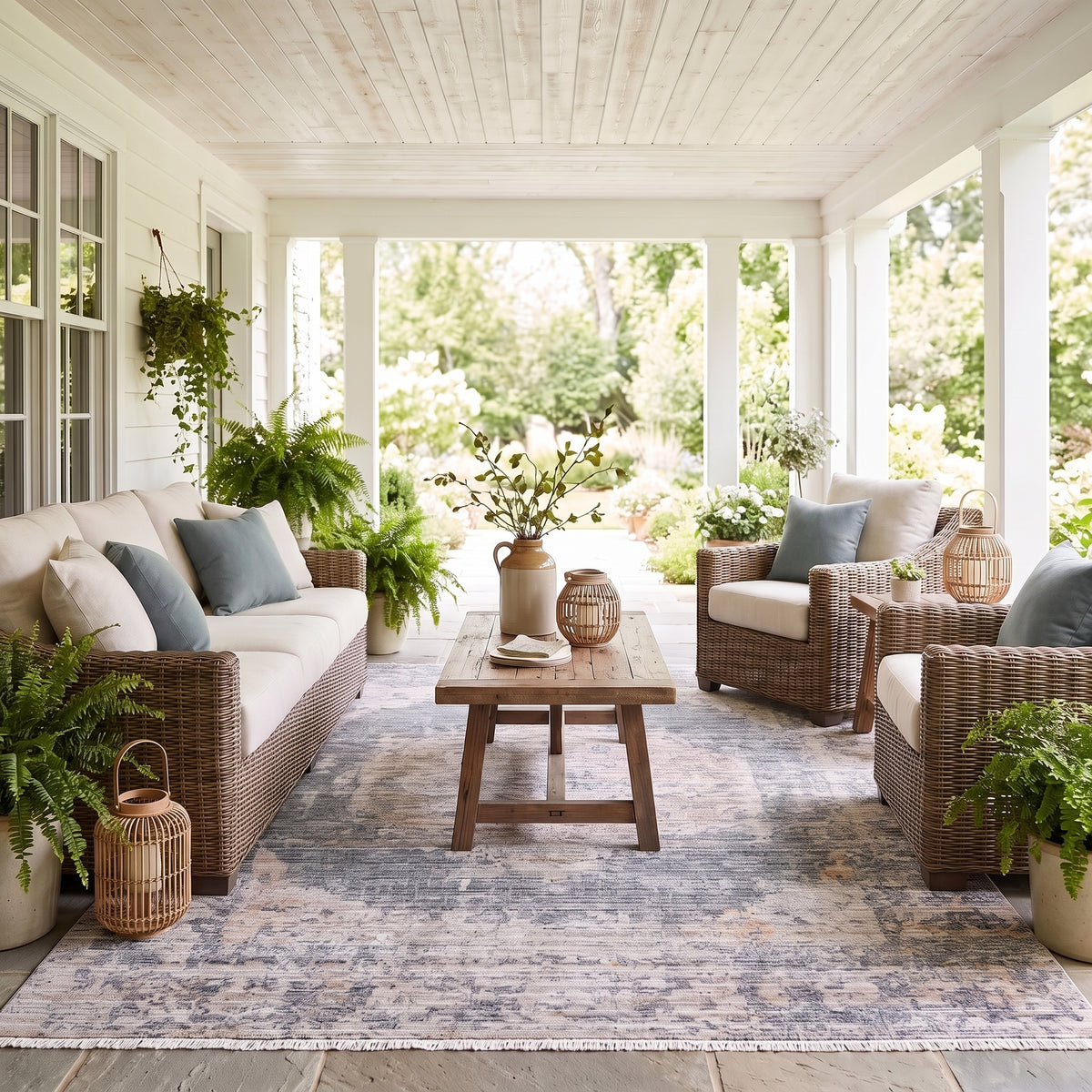 Tejal Jamie TEJ04 Tan/Gray Rug - Chapin Furniture