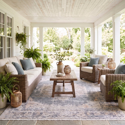 Tejal Jamie TEJ04 Tan/Gray Rug - Chapin Furniture