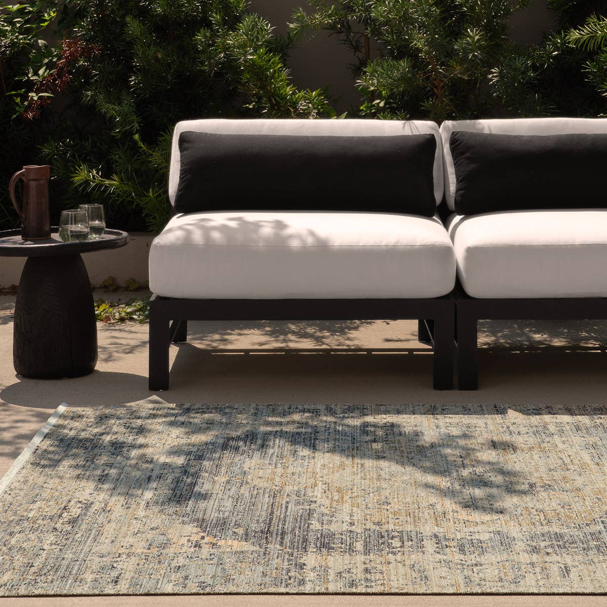 Tejal Jamie TEJ04 Tan/Gray Rug - Chapin Furniture