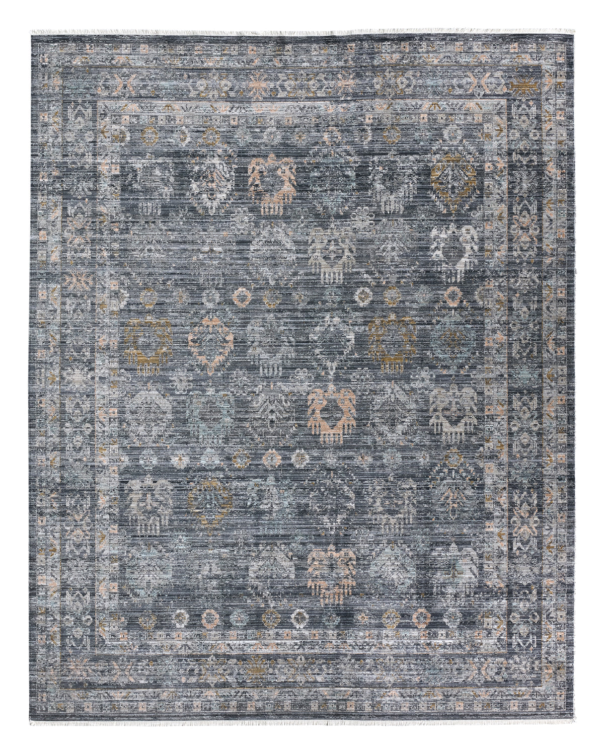 Tejal Gethin TEJ06 Gray/Tan Rug - Chapin Furniture
