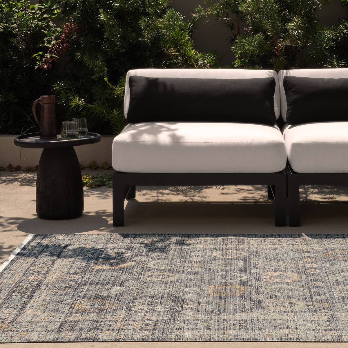 Tejal Gethin TEJ06 Gray/Tan Rug - Chapin Furniture