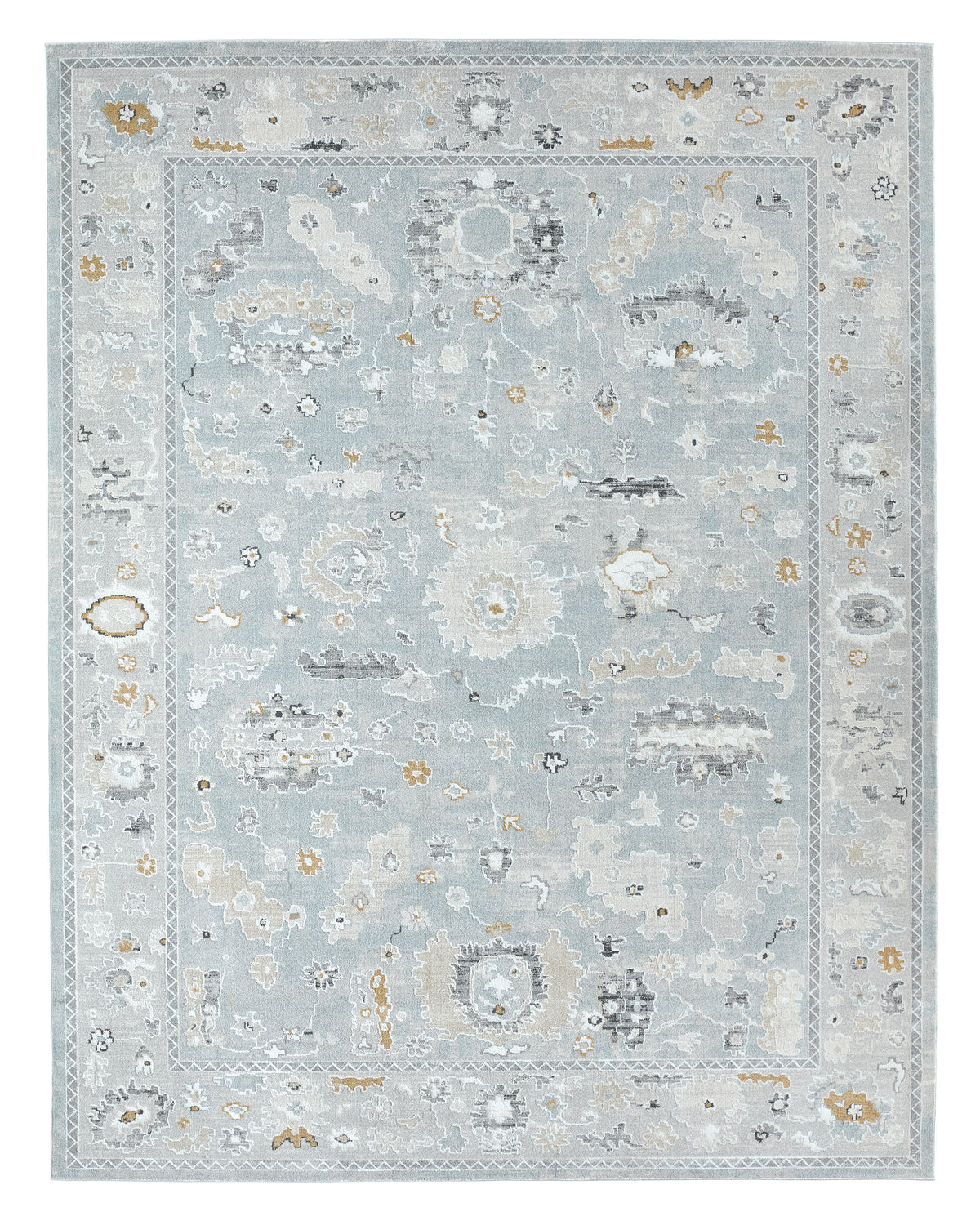 Thalia Ariene THA01 Gray/Cream Rug - Chapin Furniture