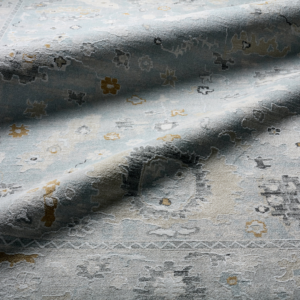 Thalia Ariene THA01 Gray/Cream Rug - Chapin Furniture