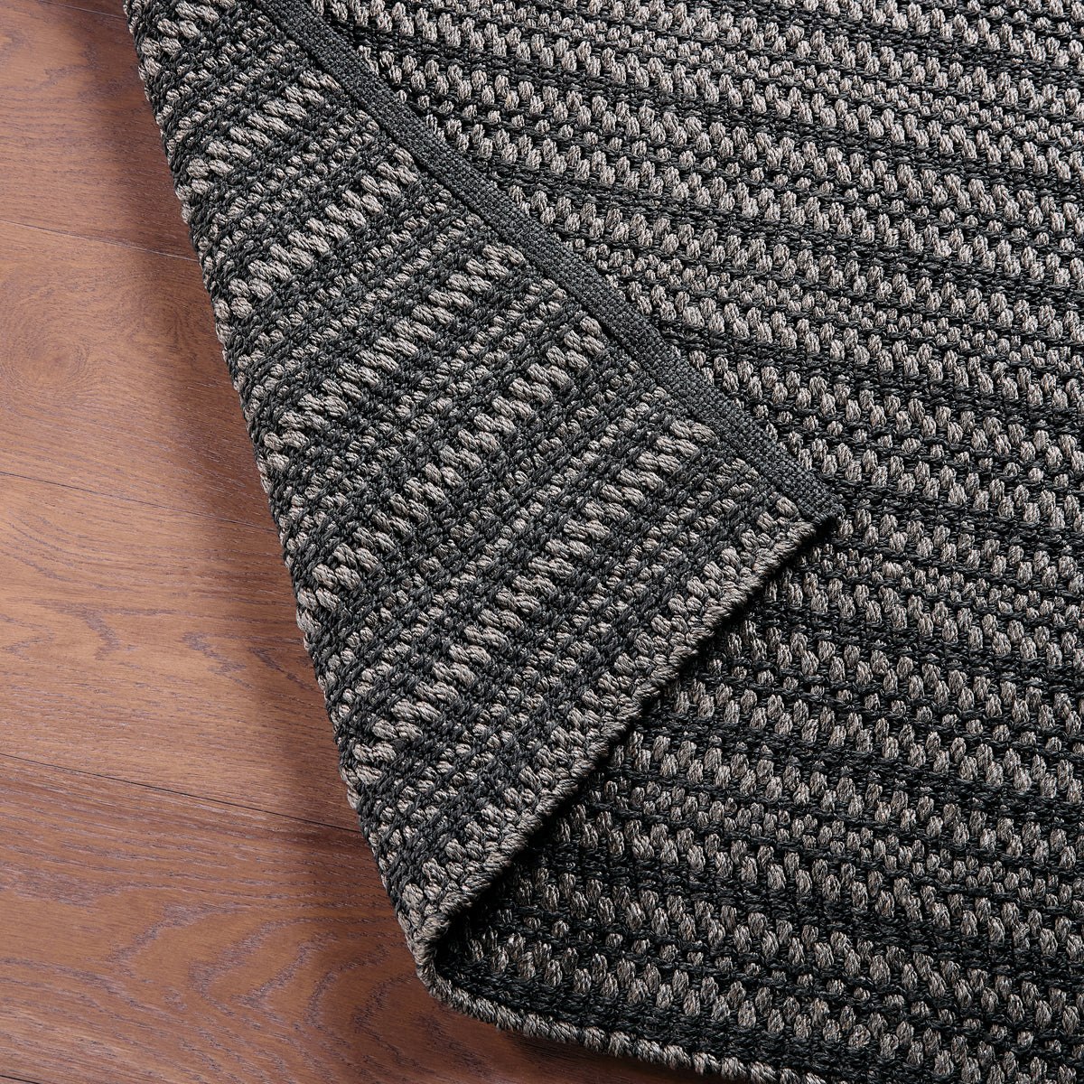 Talin Elmas TLN02 Gray/Charcoal Indoor/Outdoor Rug - Chapin Furniture