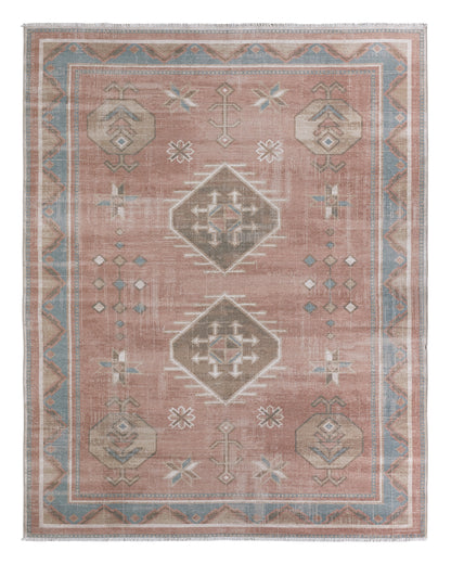 Todori Voentia TOD04 Rust/Brown Rug - Chapin Furniture