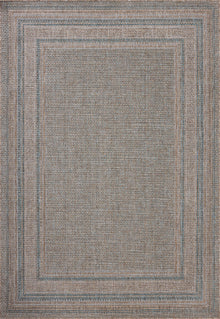 Amber Lewis Topanga 05 Natural / Teal - Chapin Furniture