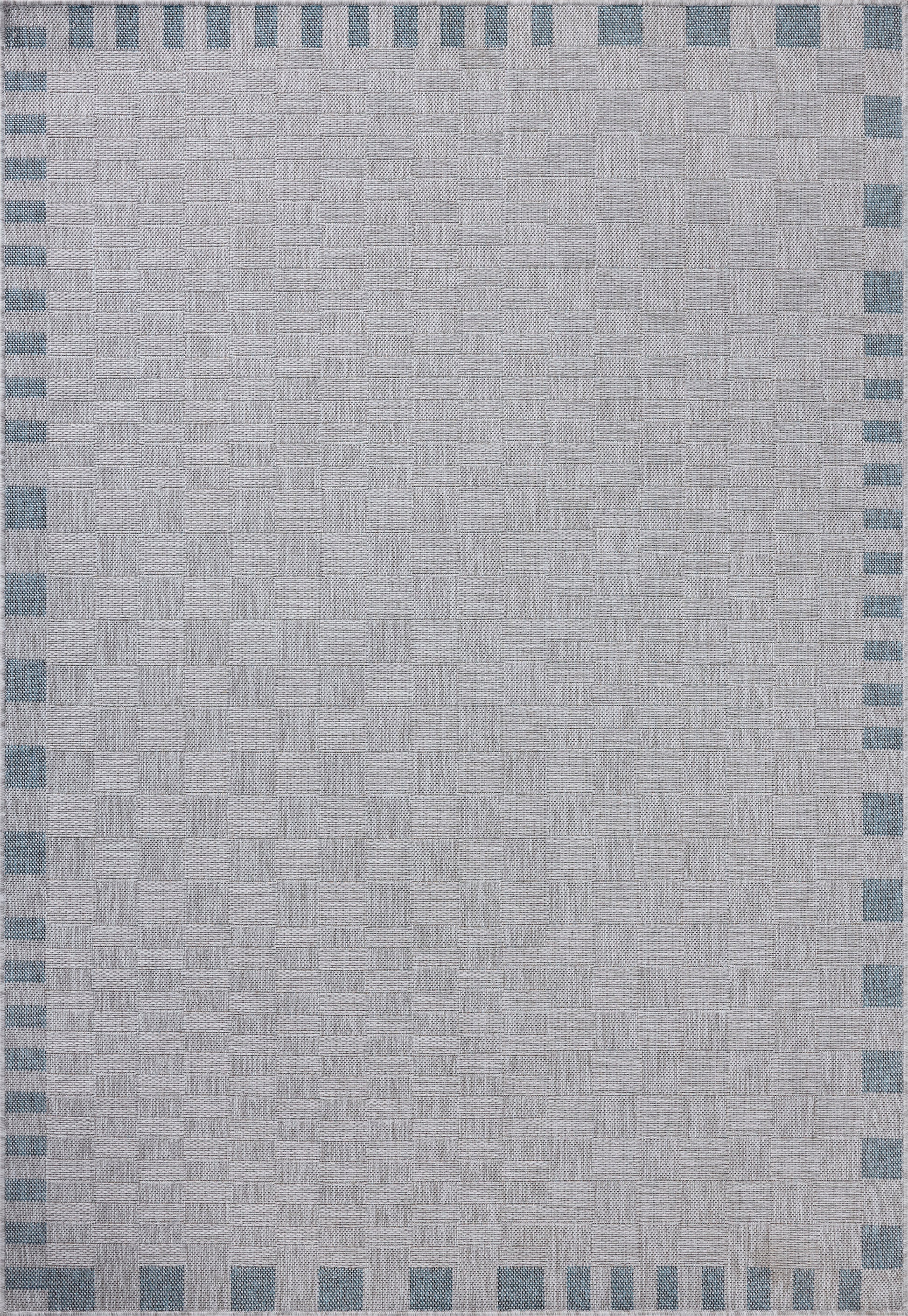 Amber Lewis Topanga 07 Silver / Blue - Chapin Furniture